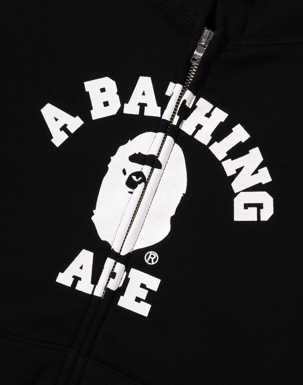 COLLEGE OVERSIZED ZIP HOODIE LADIES