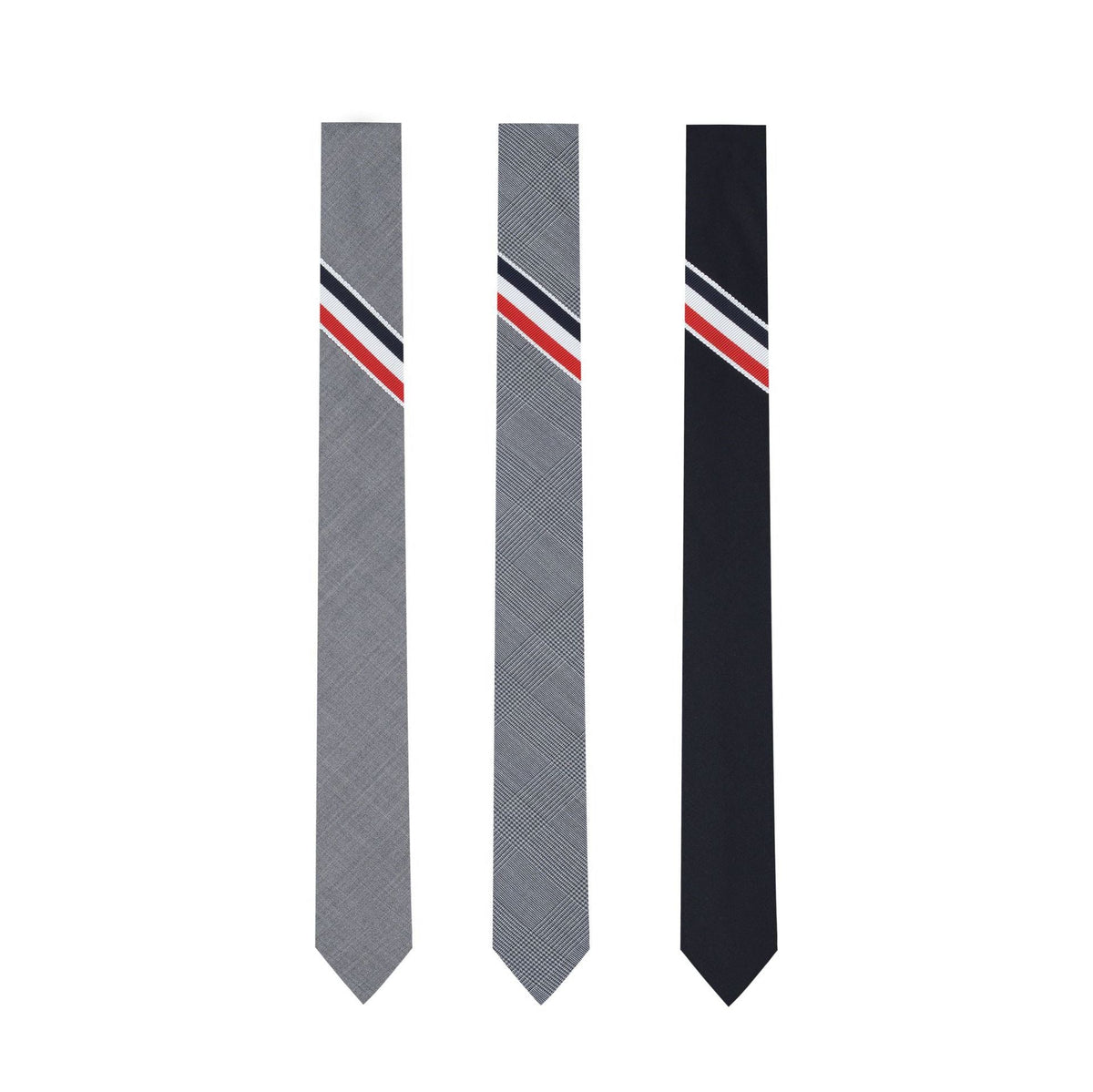 Classic color stripe tie