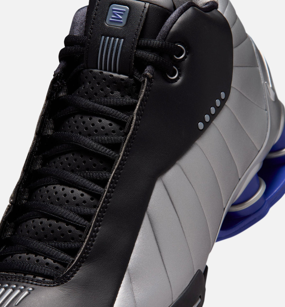 Shox BB4 OG Men's Sneakers - Black / Metallic Silver / Lapis