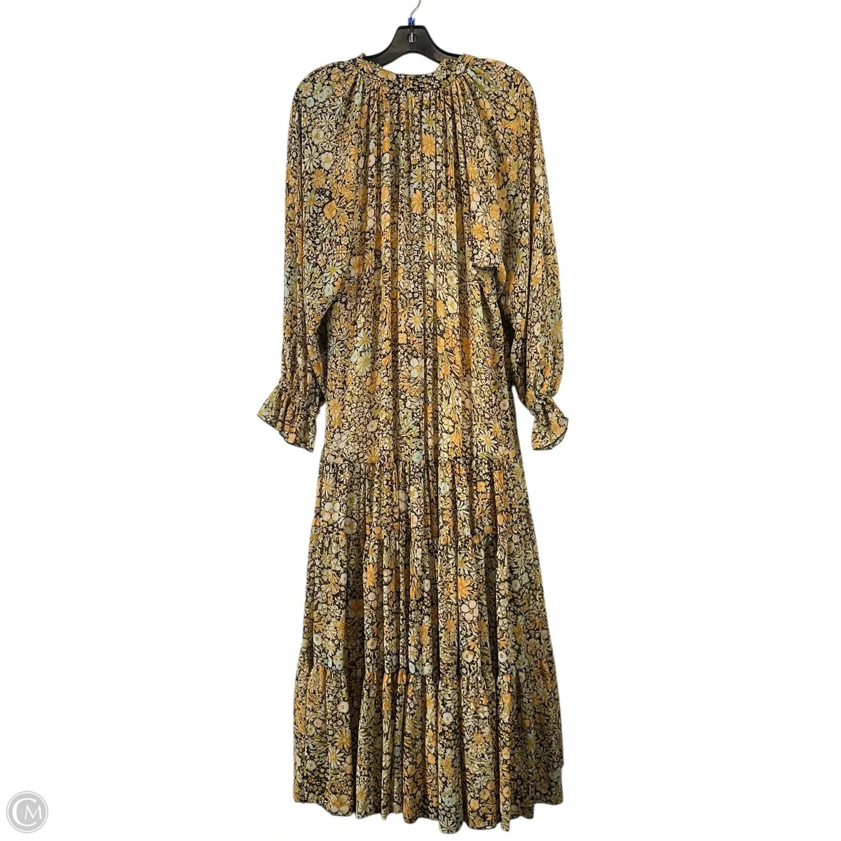 Dress Casual Maxi By Free People In Floral Print, Size: Xs