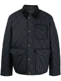 Polo Ralph Lauren diamond-quilt button-fastening jacket