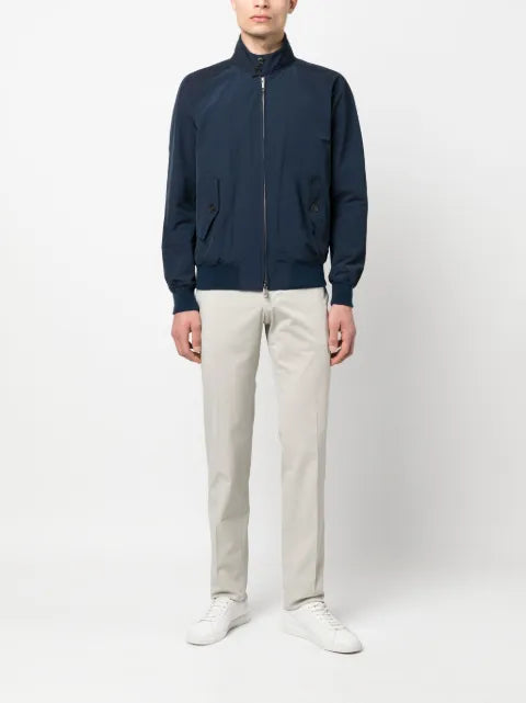 Baracuta funnel-neck raglan-sleeve jacket