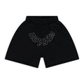 Black OG Logo Embroidered Sweatshorts