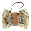 CLEAR/BROWN CLEAR PVC SINGLE SHOULDER BAG
