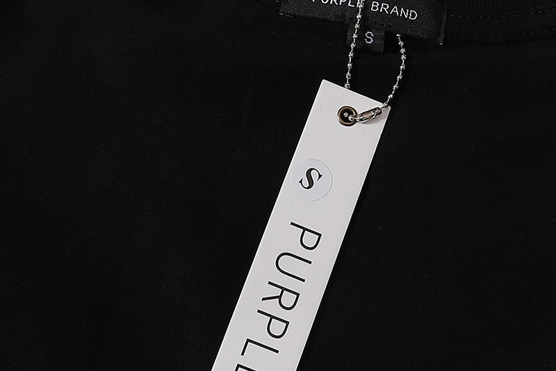 Purple Brand T-Shirt P24 | Black & White