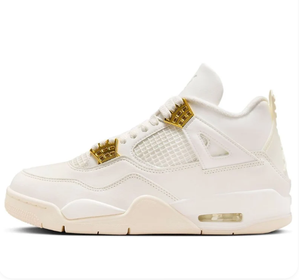 Air Jordan 4 Retro WMNS 'Metallic Gold'