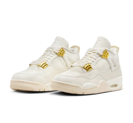 Air Jordan 4 Retro WMNS 'Metallic Gold'