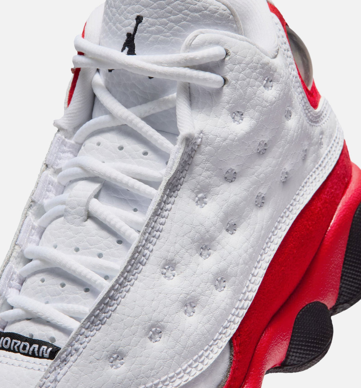 Air Jordan 13 Retro "White and University Red" Little Kids' Shoe – White/Black/True Red