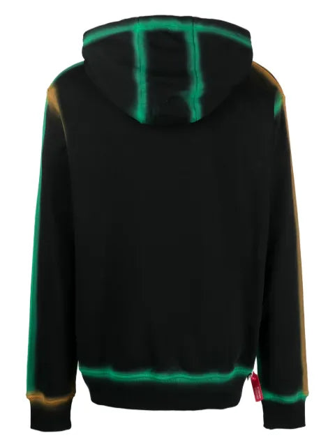 Mostly Heard Rarely Seen 8-Bit Furry graphic-print cotton hoodie