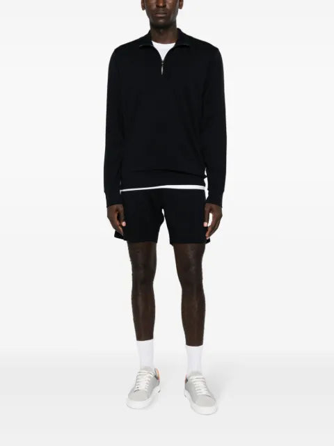 Orlebar Brown half-zip wool jumper