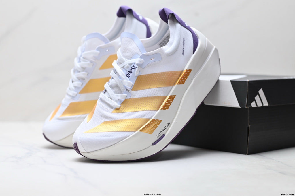 Adidas K81801650 Women's Running Shoes | Feminine Color Edition, EU 36–40 - 3 Colorways incl. White/Purple/Orange & Pink/Black