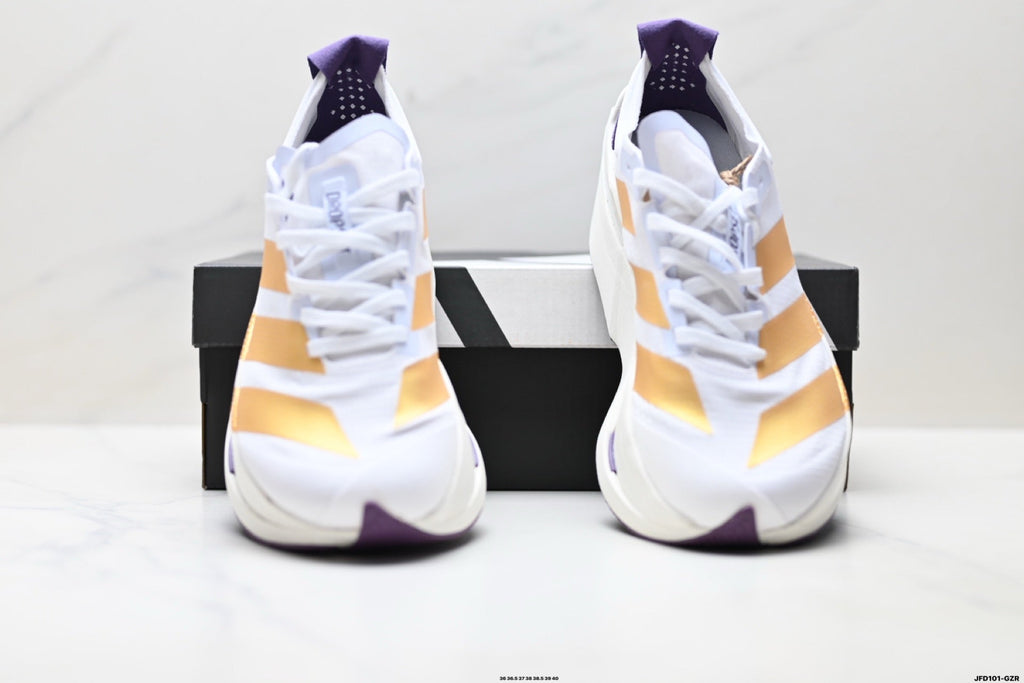 Adidas K81801650 Women's Running Shoes | Feminine Color Edition, EU 36–40 - 3 Colorways incl. White/Purple/Orange & Pink/Black