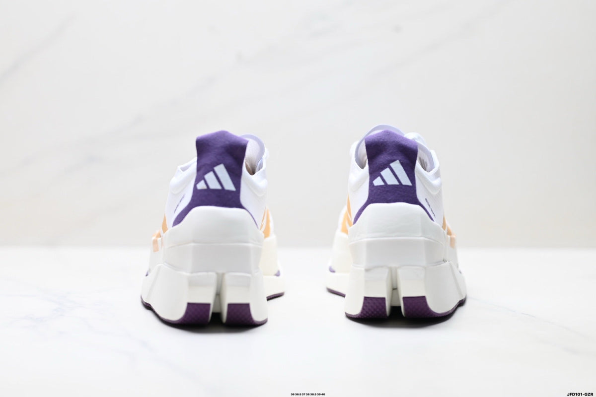 Adidas K81801650 Women's Running Shoes | Feminine Color Edition, EU 36–40 - 3 Colorways incl. White/Purple/Orange & Pink/Black