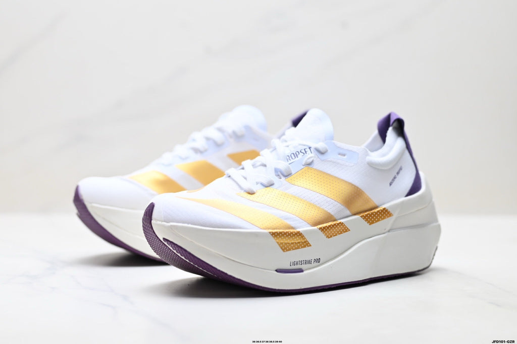 Adidas K81801650 Women's Running Shoes | Feminine Color Edition, EU 36–40 - 3 Colorways incl. White/Purple/Orange & Pink/Black