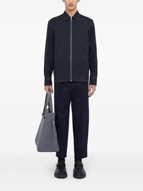 Jil Sander zip-up shirt jacket