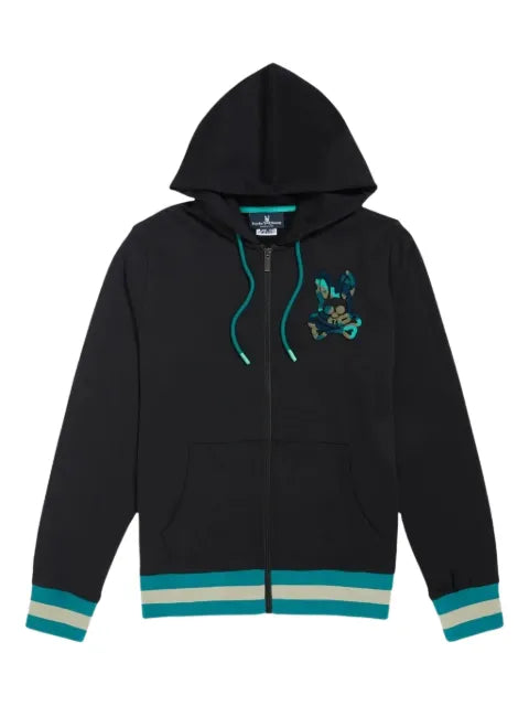 Psycho Bunny Howgate zip-up hoodie