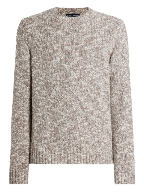 Dolce & Gabbana speckled knit sweater