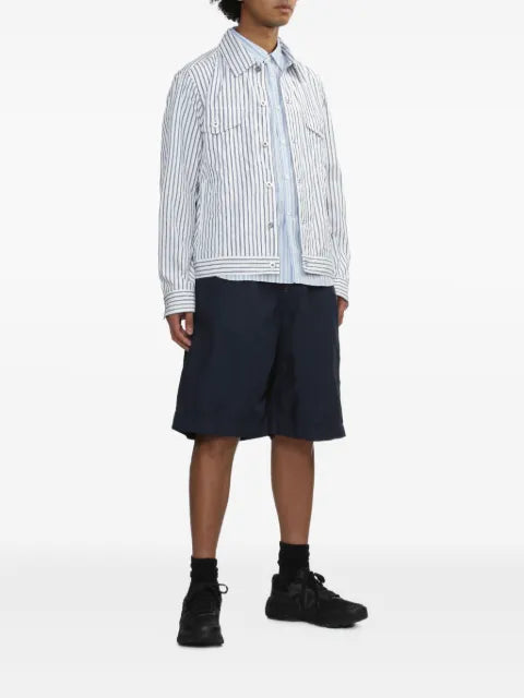 Comme des Garçons Homme Deux striped cotton jacket