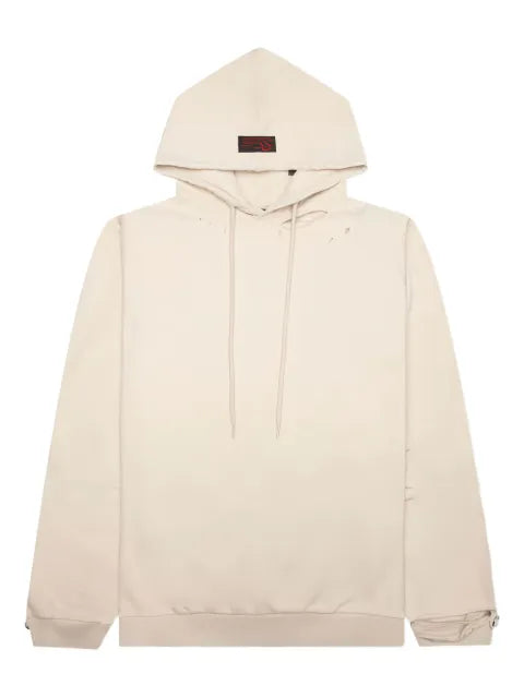 Raf Simons washed distressed hoodie