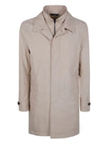 Fay high-neck zip-fastening jacket