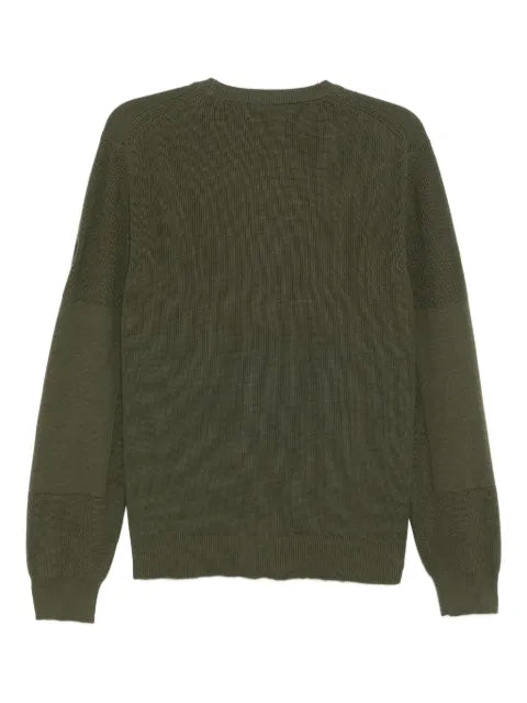 Belstaff logo-appliqué cotton jumper