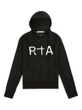RTA logo-print hoodie