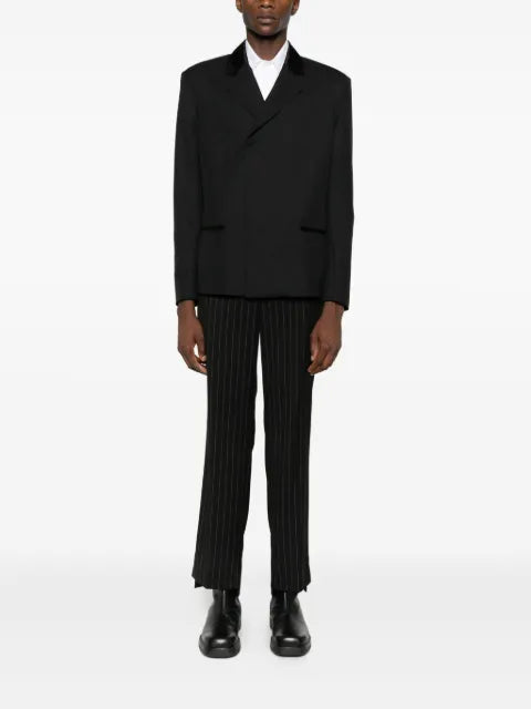 NotRainProof notched-lapel blazer