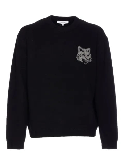 Maison Kitsuné fox-head sweater