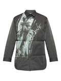 Yohji Yamamoto quilted overshirt
