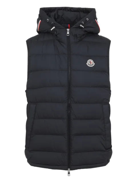 Moncler hooded padded gilet