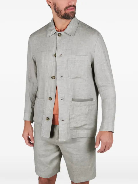 Paul & Shark linen overshirt