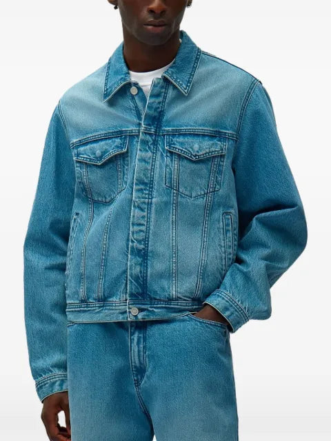 Arte Antwerp logo-patch denim jacket