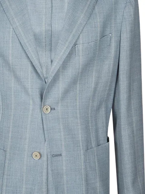 Eleventy single-breasted pinstripe blazer