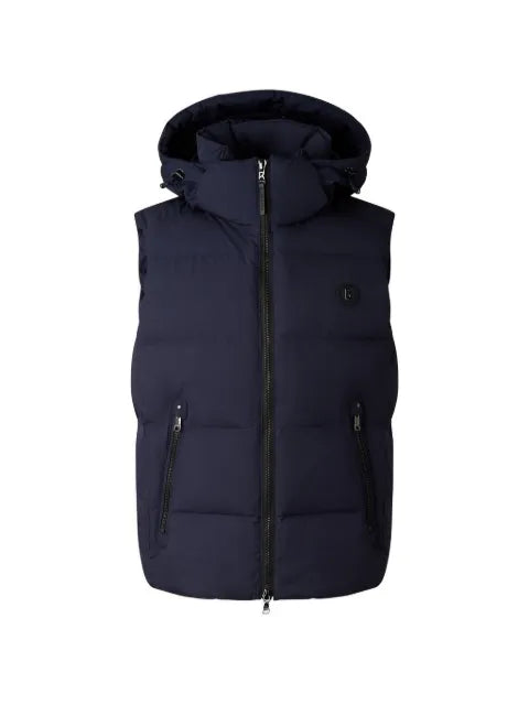 BOGNER detachable hooded puffer gilet