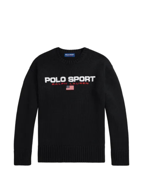 Polo Ralph Lauren embroidered logo cotton sweater