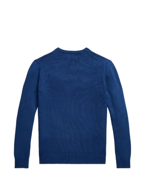 Polo Ralph Lauren logo-embroidered crew-neck sweater