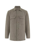 Boggi Milano flap-pocket shirt jacket