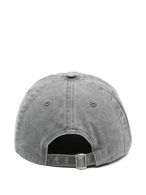 Sunflower faded floral-embroidered baseball cap