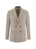 Boggi Milano double-breasted patch-pockets blazer