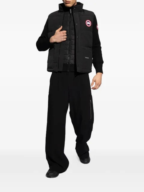 Canada Goose quilted Hybridge sweater