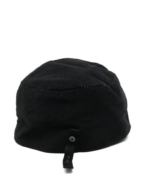 Forme D'expression contrast-stitch baseball cap