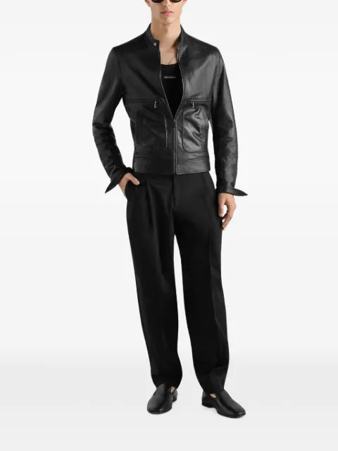 Dolce & Gabbana nappa leather jacket