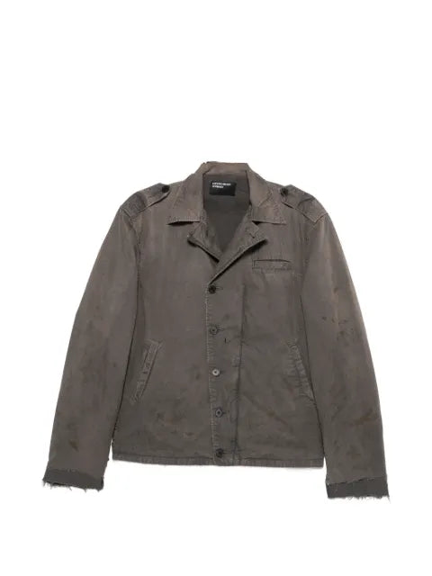 Enfants Riches Déprimés distressed button-up jacket