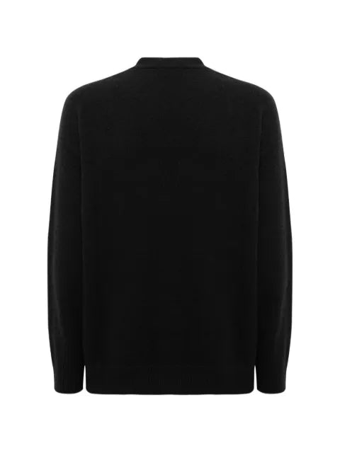 Laneus button-up knitted cardigan