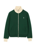 AMI Paris Ami de Coeur Zip-Up Sweater