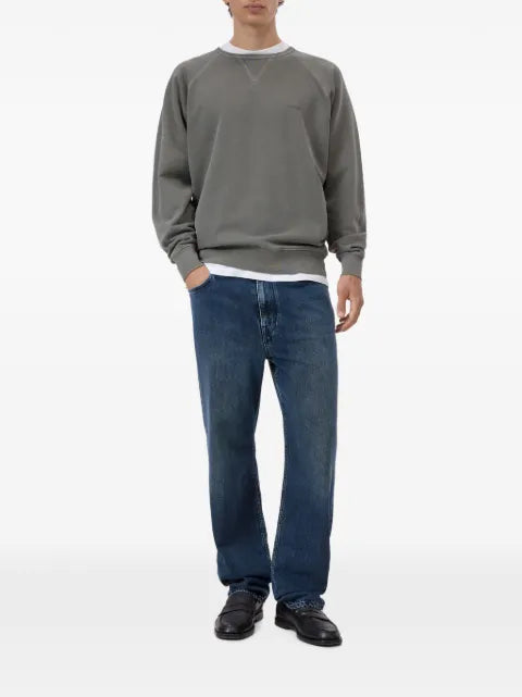 Closed raglan-sleeve sweatshirt