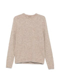 DONDUP logo-plaque crew-neck sweater