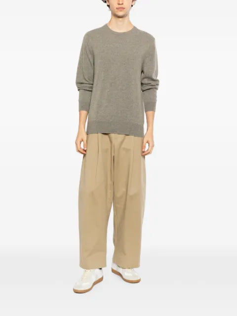 N.Peal Oxford round-neck jumper