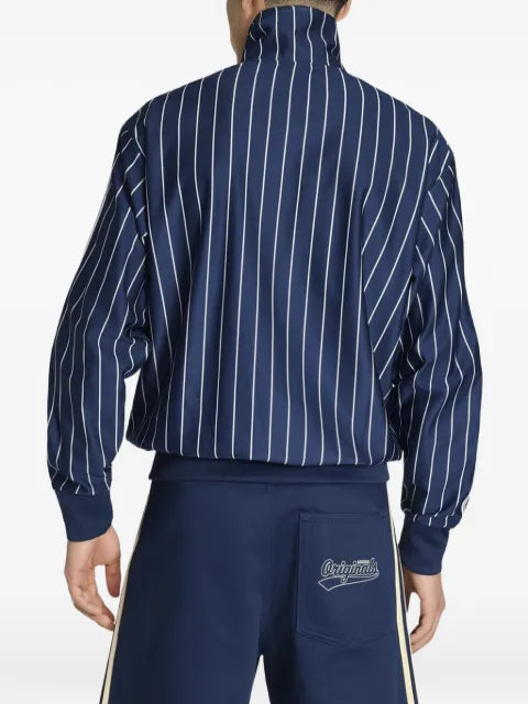 adidas Firebird pinstriped sweatshirt