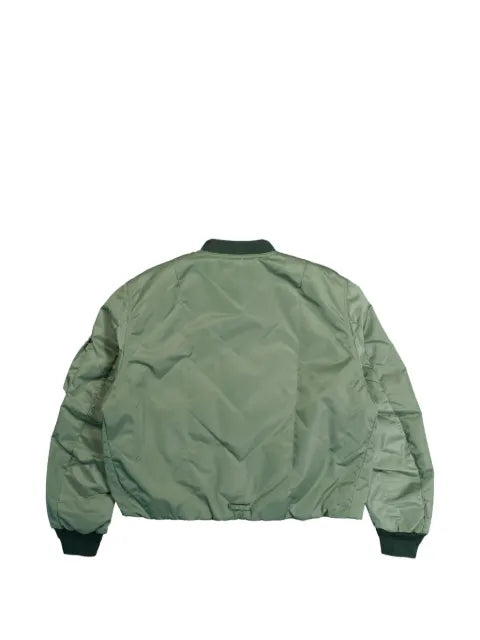 AWGE geometric quilted bomber jacket